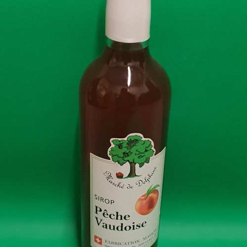 Sirop 50cl Pêche vaudoise Marché de Delphine
